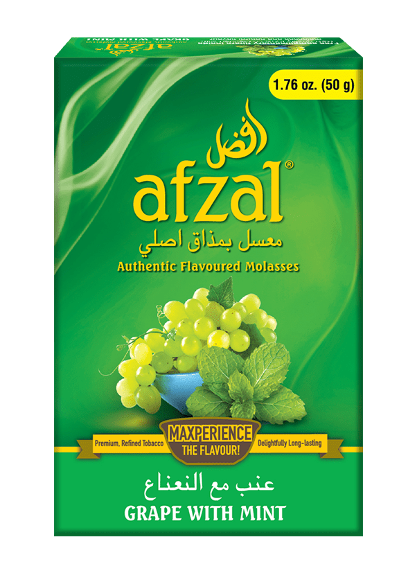GRAPE WITH MINT 1 Afzal Grape Mint Hookah Molasses – Wholesale Supplier