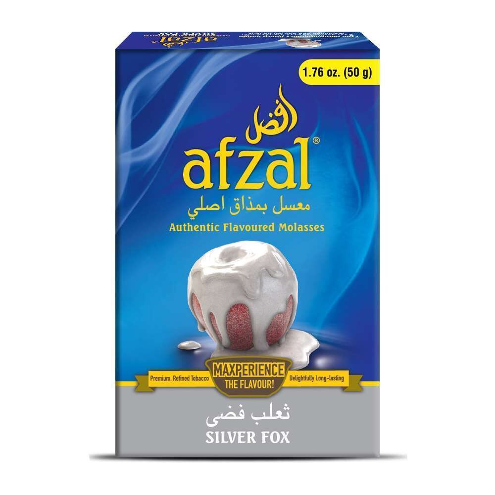 SILVER FOX 2 Afzal Silver Fox Shisha Tobacco - Wholesale Shisha Distributor